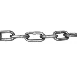 8mm Hi Tensile Bulk Safety Chain (14 Links)