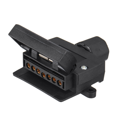 7 Pin Flat Trailer Plug Socket