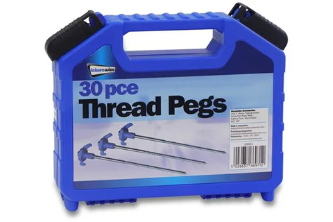 30 Piece Thread Pegs Set