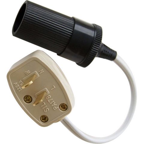 Adapt-it-3 2 Pin Plug to Lighter Socket Adapter