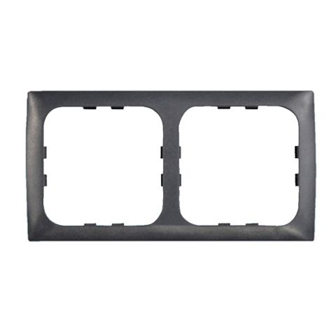 C-Line Black 2 Way Face Plate