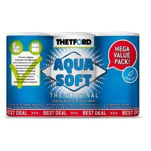 Thetford Aqua Soft Toilet Paper Roll (6pk)