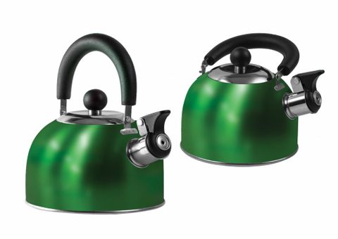 1.6 Litre Gas Hob Kettle Green