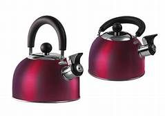 1.6 Litre Gas Hob Kettle Red
