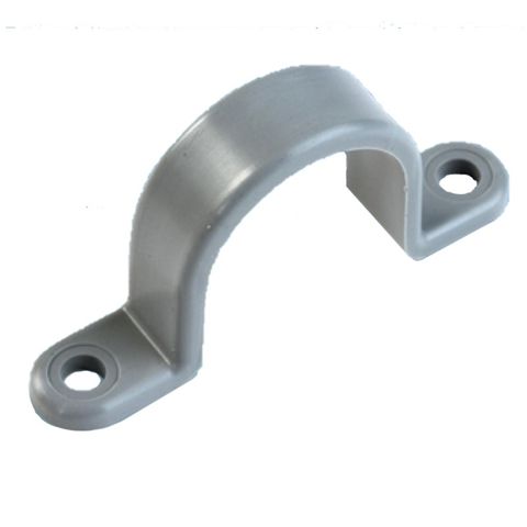 28mm Grey Saddle Clamp 5pk