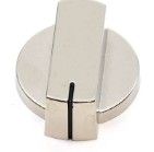 Straight Replacement Knob Gloss Nickel