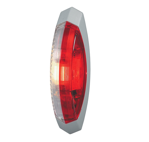 Hella Side Marker Light with Grey Surround - Right