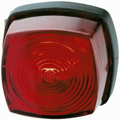 Hella Square Marker Light Red