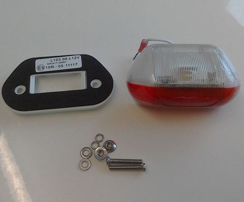 Swift LED Side Marker Light Red/White