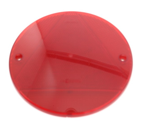 Circular Red Reflex Reflector Triangular