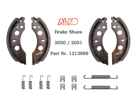 ALKO Brake Shoe Kit 2051 Euro Post 1994