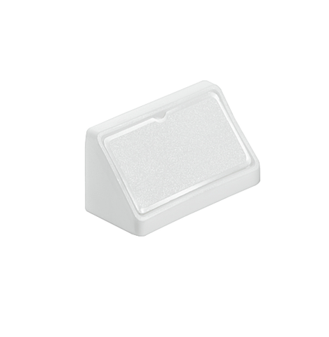 Double Corner Angle Bracket - White