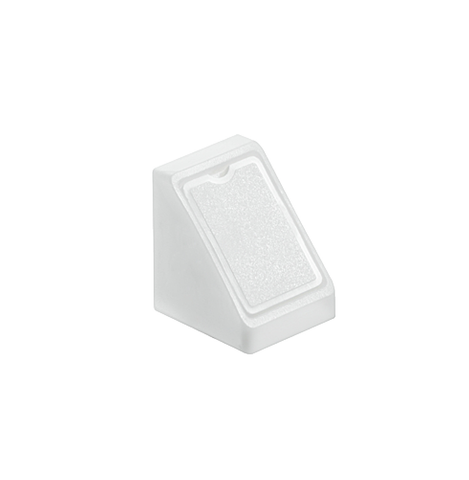 Single Corner Angle Bracket - White