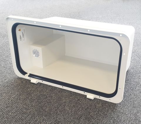 White External Locker Box & Surround