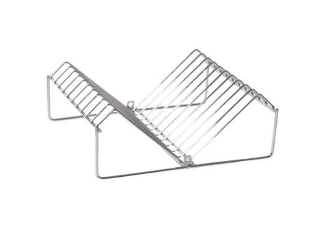 Wire Plate Rack Chrome