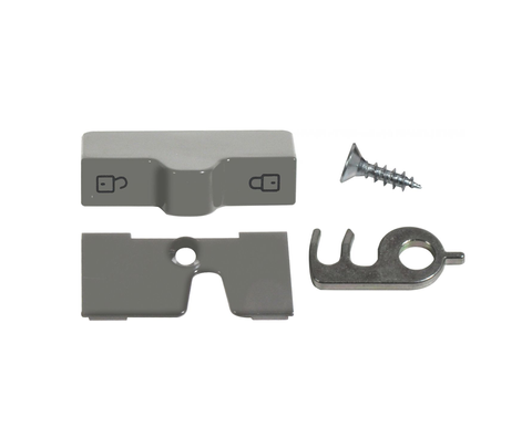Dometic Fridge Door Lock Slider Kit (Grey)