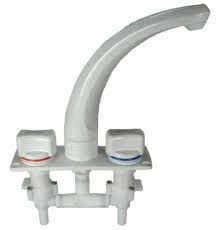 Whale Elegance Mixer Tap Long Outlet White