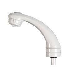 Elegance Short Tap Outlet Assembly (White)