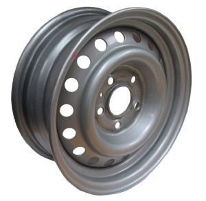 Lemmerz 5 Stud 14" Steel Wheel Silver