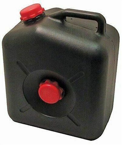 23L Black Waste Tank with Side Cap