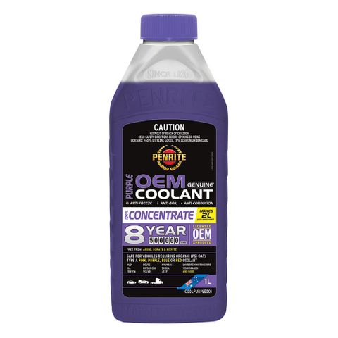 Purple Anti-Freeze Coolant 50% Concentrate 5L