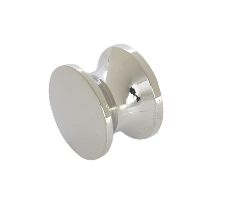 Push Button Chrome Plated Polished, Plastic