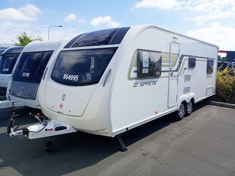 2014 Swift Sprite Quattro FB with Fixed Bed & Side Dinette