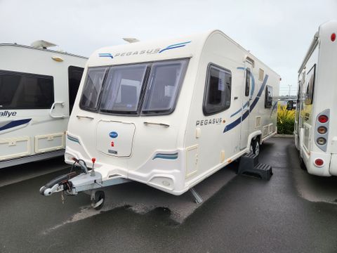 2012 Bailey Pegasus Bologna with Fixed Bed