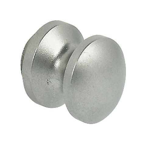 Mini Push Button for Push Locks - Brass Plated, Polished