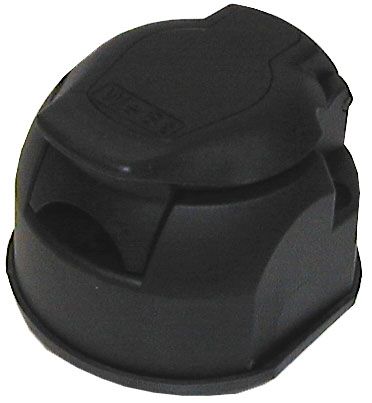 13 Pin Female Black S Trailer Plug Socket