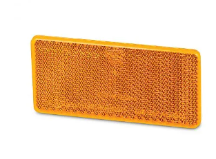 Hella Amber 70 x 31.5mm Self Adhesive Reflector