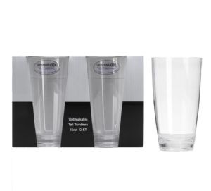 2 PK Classic Polycarbonate Tall Tumbler