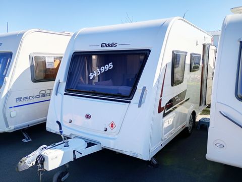 2014 Elddis Wisp 12/4 with Rear Dinette & Bunk Bed