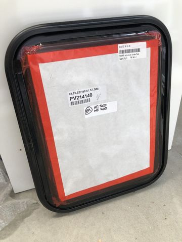 Polyvision Window - #59 - 500x400 (Black Frame)
