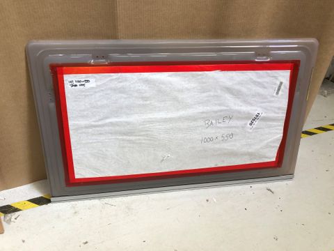 Polyplastic Caravan Window - #147 -1000 x 550 (Bailey)