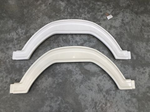 Single Axle Wheel Spat Fibreglass