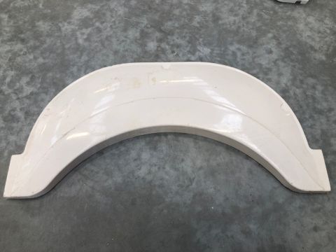Single Axle Wheel Spat Fibreglass (Beige)