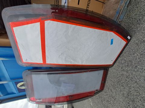 Polyplastic Caravan Window - #204 - 1764 x 738 (Grey - 2ND GRADE/FLAWED)