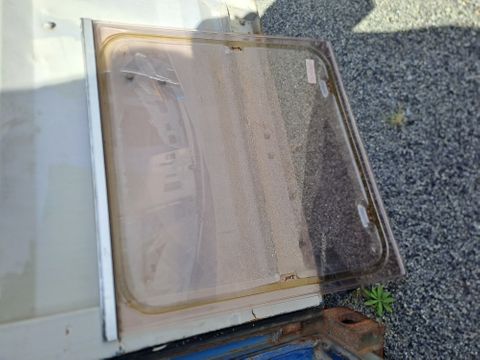 Polyplastic Caravan Window - #209 - 970 x 925 (Chipped & Fixed)