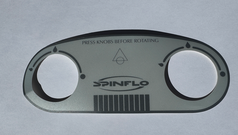 Spinflo Double Knob Decal