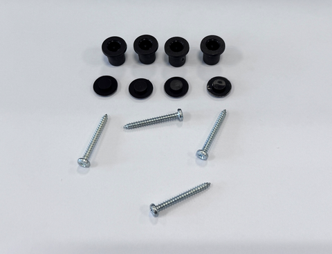 Spinflo Fixing Bush / Plug Kit Black