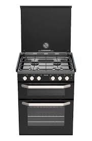 Thetford K1500 Series Cooker Carbon Finish with 4 Burner Hob