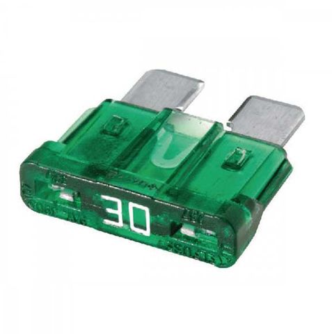 Flat Fuse Insert 30A 10pk Green