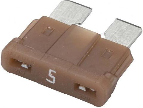 Flat Fuse Insert 5A 10pk Tan