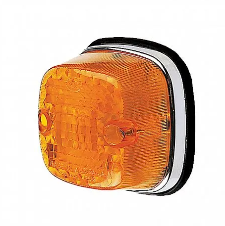 Hella Square Marker Lense Amber