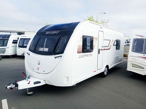 2022 Swift Sprite Major 4EB with Fixed Bed & Centre Washroom