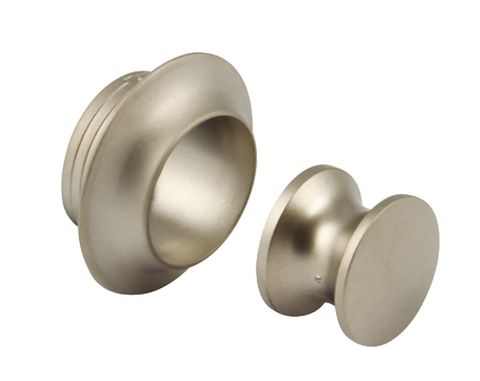 Small Golden Push Button & Rosette