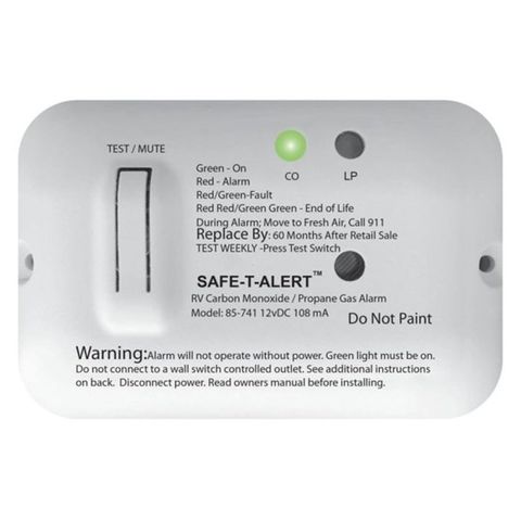 Safe-T-Alert LPG Gas Detector White