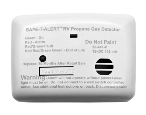 Safe-T-Alert LPG Gas Detector White