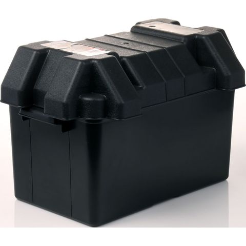Large Battery Box with Tie Down